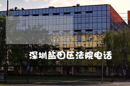 深圳盐田区法院电话
