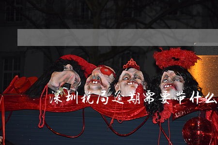 深圳税局逾期需要带什么资料 深圳税局逾期需要带什么资料