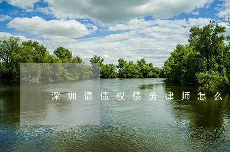 深圳请债权债务律师怎么起诉 深圳请债权债务律师怎么起诉