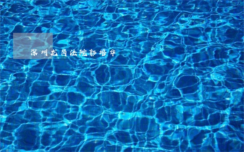 深圳龙岗法院郭培华