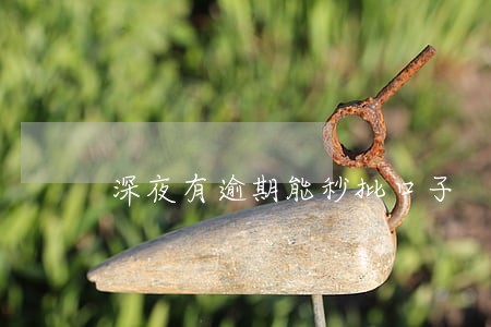 深夜有逾期能秒批口子 深夜有逾期能秒批口子