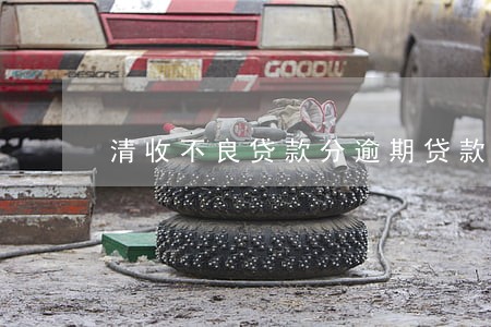 清收不良贷款分逾期贷款 清收不良贷款分逾期贷款