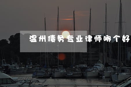 温州债务专业律师哪个好 温州债务专业律师哪个好