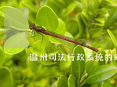 温州司法行政系统的戒毒所 温州司法行政系统的戒毒所