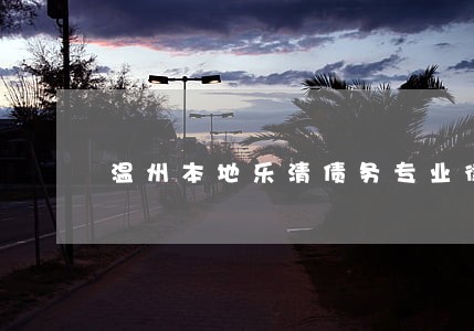 温州本地乐清债务专业律师 温州本地乐清债务专业律师