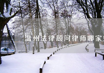 温州法律顾问律师哪家好