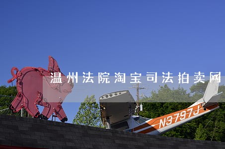 温州法院淘宝司法拍卖网 温州法院淘宝司法拍卖网