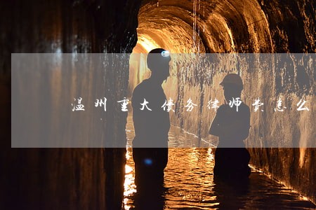 温州重大债务律师费怎么算 温州重大债务律师费怎么算