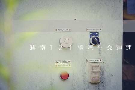 渭南121辆汽车交通违法 渭南121辆汽车交通违法