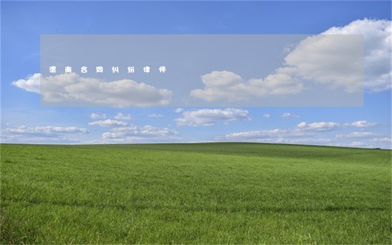 渭南合同纠纷律师 渭南合同纠纷律师