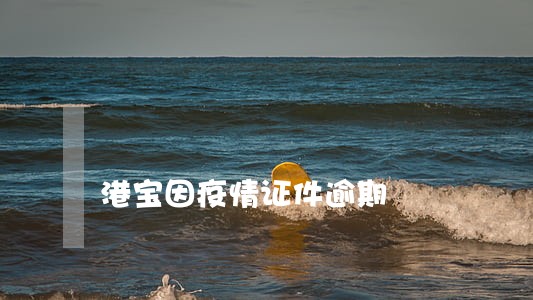 港宝因疫情证件逾期