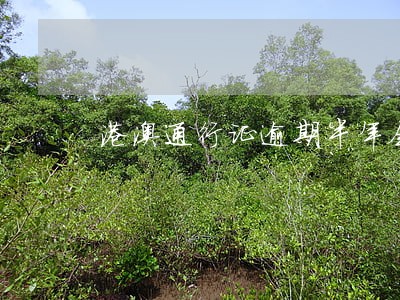 港澳通行证逾期半年会怎么样 港澳通行证逾期半年会怎么样