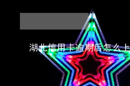 湖北信用卡逾期后怎么上岸 湖北信用卡逾期后怎么上岸
