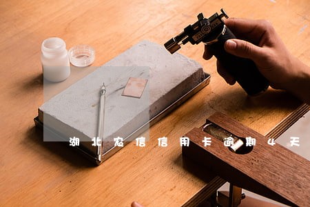 湖北农信信用卡逾期4天