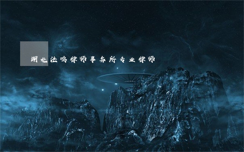 湖北法鸣律师事务所专业律师