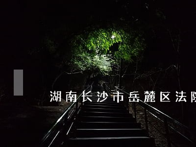 湖南长沙市岳麓区法院段爱飞 湖南长沙市岳麓区法院段爱飞