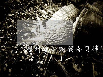 湖州建材购销合同律师咨询电话 湖州建材购销合同律师咨询电话