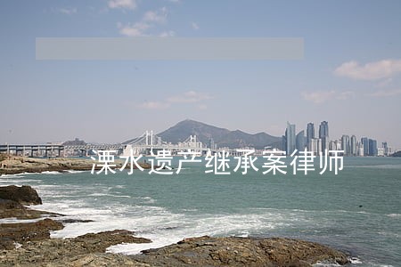 溧水遗产继承案律师 溧水遗产继承案律师