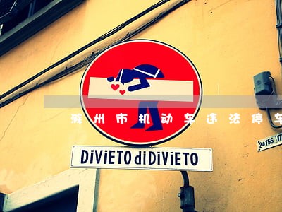 滁州市机动车违法停车处理 滁州市机动车违法停车处理