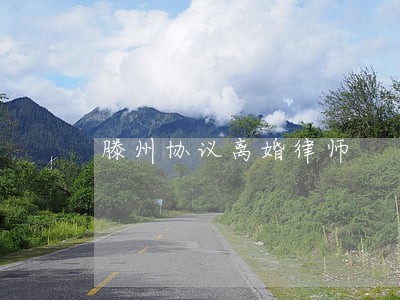 滕州协议离婚律师 滕州协议离婚律师