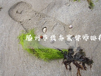 滕州市债务案律师排行 滕州市债务案律师排行