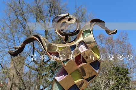 滞纳金逾期十五天交多少 滞纳金逾期十五天交多少