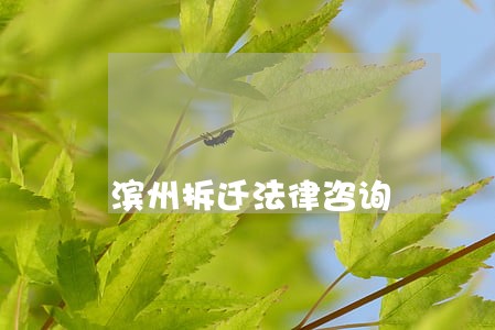 滨州拆迁法律咨询 滨州拆迁法律咨询