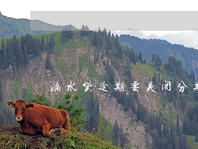 滴水贷逾期要关闭分期 滴水贷逾期要关闭分期