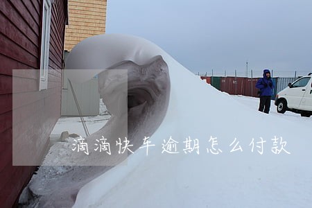 滴滴快车逾期怎么付款 滴滴快车逾期怎么付款