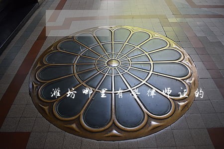 潍坊哪里有学律师证的 潍坊哪里有学律师证的