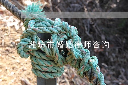 潍坊市婚姻律师咨询 潍坊市婚姻律师咨询