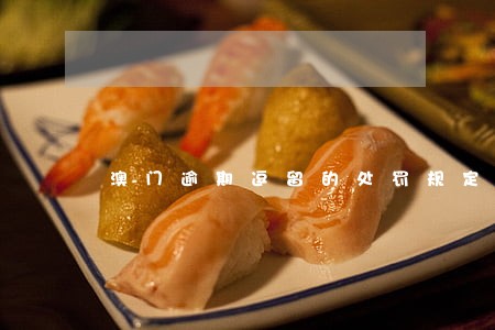 澳门逾期逗留的处罚规定