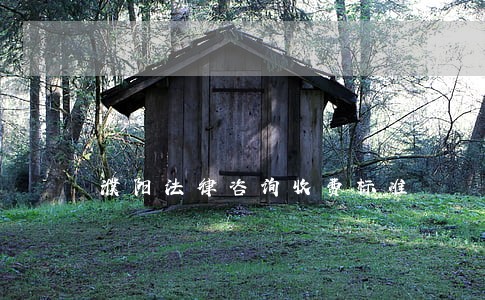 濮阳法律咨询收费标准 濮阳法律咨询收费标准
