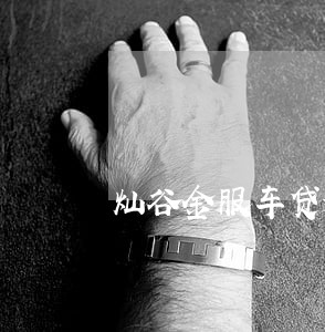 灿谷金服车贷逾期1年 灿谷金服车贷逾期1年