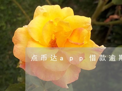 点币达app借款逾期 点币达app借款逾期