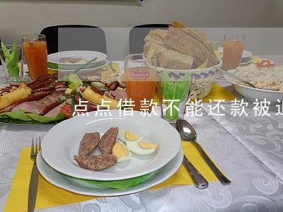 点点借款不能还款被迫逾期 点点借款不能还款被迫逾期