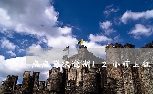 点点贷款逾期12小时上征信 点点贷款逾期12小时上征信