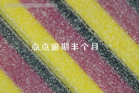 点点逾期半个月