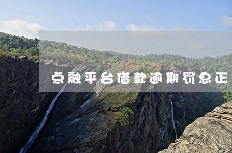 点融平台借款逾期罚息正常吗 点融平台借款逾期罚息正常吗