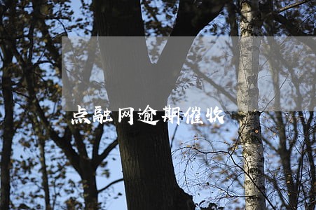 点融网逾期催收 点融网逾期催收