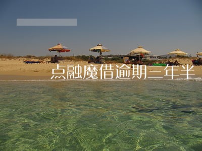 点融魔借逾期三年半
