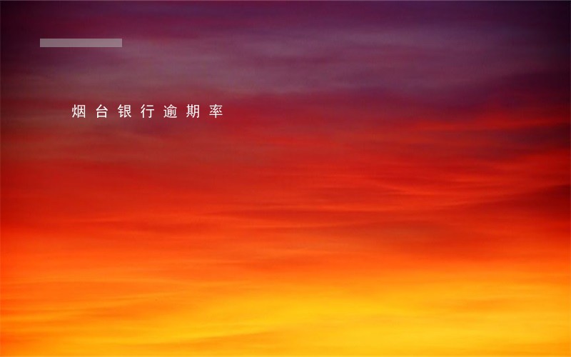 烟台银行逾期率 烟台银行逾期率
