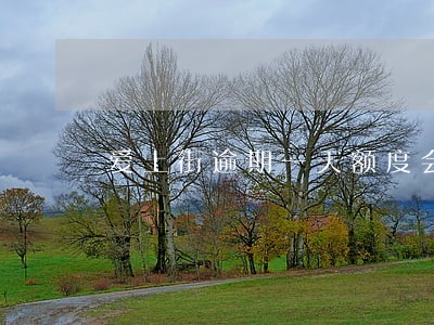 爱上街逾期一天额度会清零 爱上街逾期一天额度会清零