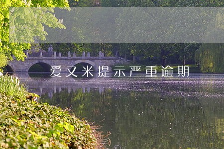 爱又米提示严重逾期 爱又米提示严重逾期