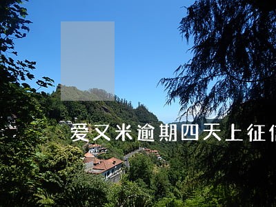 爱又米逾期四天上征信吗