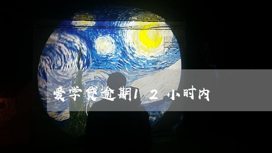 爱学贷逾期12小时内 爱学贷逾期12小时内