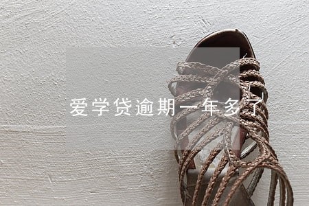 爱学贷逾期一年多了 爱学贷逾期一年多了