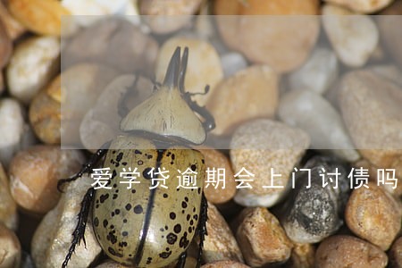 爱学贷逾期会上门讨债吗 爱学贷逾期会上门讨债吗