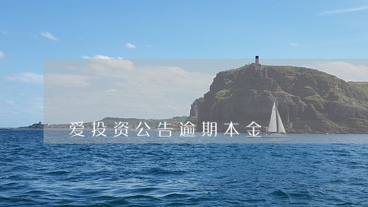 爱投资公告逾期本金 爱投资公告逾期本金
