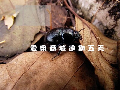 爱用商城逾期五天 爱用商城逾期五天